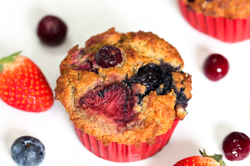 Mixed Berry muffin